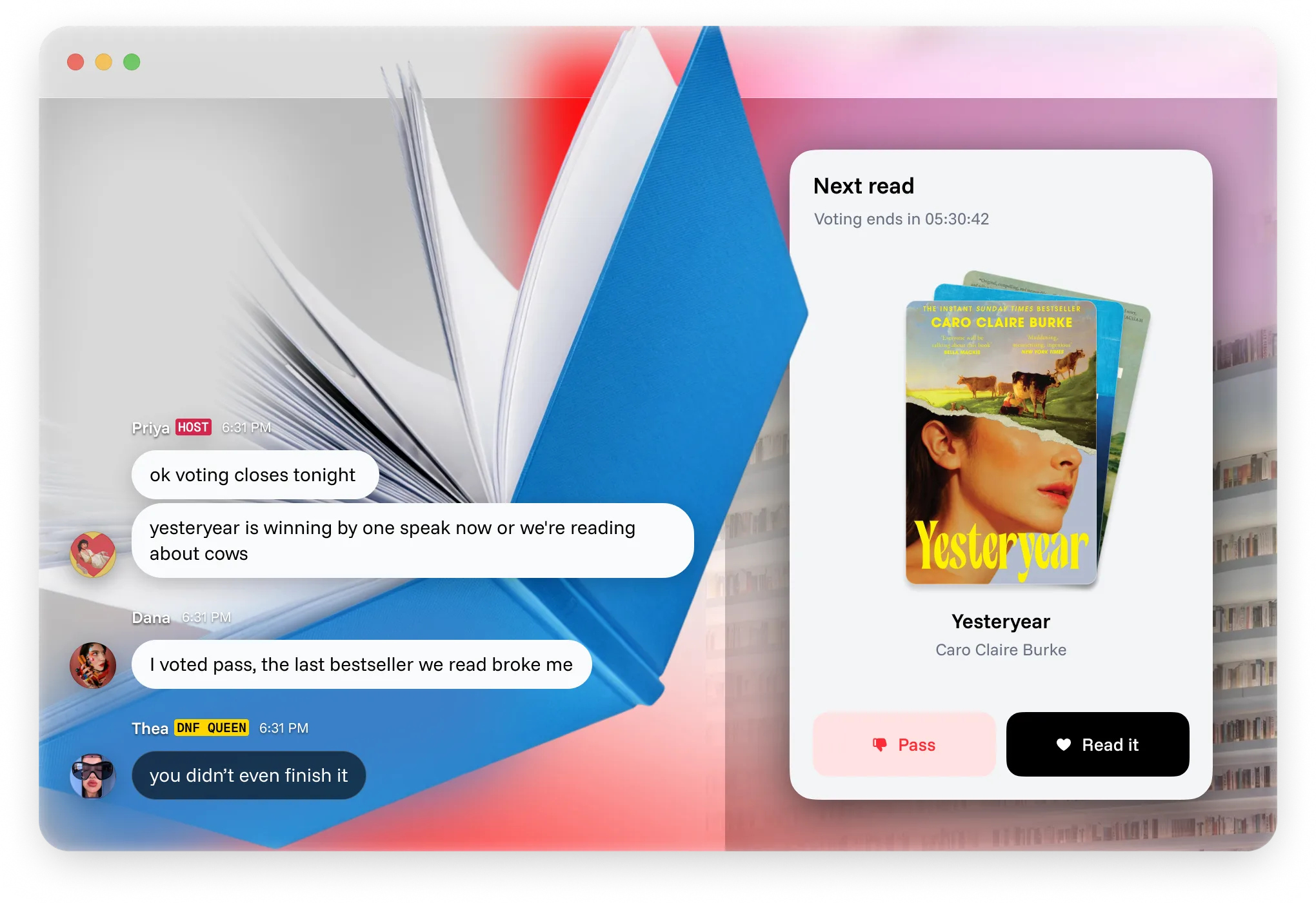 Clubs widget